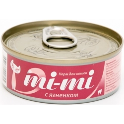 MI-MI консервы для кошек и котят с ягненком